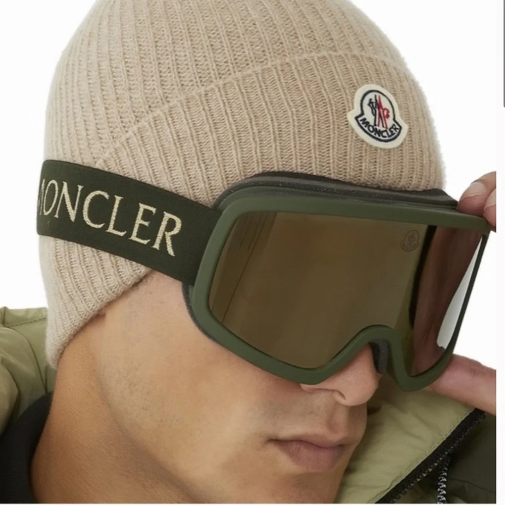 Moncler Mirrored Snow Goggles